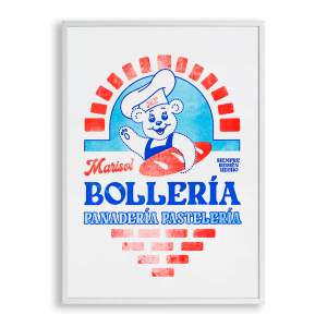 Lámina Risografía Bollería